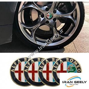 برچسب رینگ خودرو آلفا رومئو - Alfa Romeo