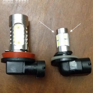 یک جفت لامپ کوچک COB H8 / H11 ( قیمت ویژه )