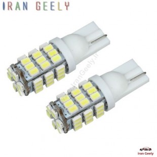 یک جفت لامپ 28 اس ام دی w5w/T10