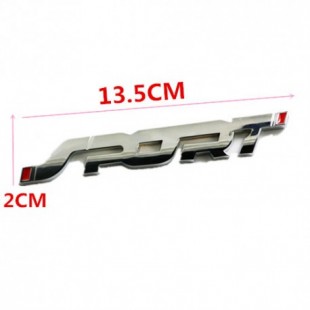 New Sport 3D Metal Badge