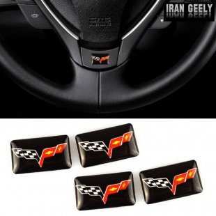 یک عدد برچسب  اپوکسی  Chevrolet
