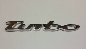 TURBO ABS Italic Badges