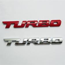 TURBO Small Metal Badges