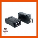 Mini USB type 'B' (5-pin) Female to Micro B Male Adapter