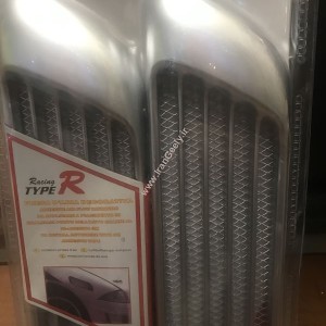 دریچه لوکس دکوری نقره ای