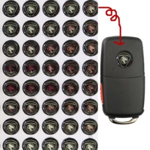 یک عدد لوگو ۱۴ میلیمتری خود چسب - 14mm Car Key Logo