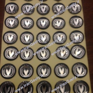 یک عدد لوگو ۱۴ میلیمتری خود چسب - 14mm Car Key Logo