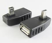 تبدیل ۹۰ درجه Mini USB به USB 2 Female