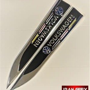 لوگوی سوپر لوکس فلزی فولکس VW