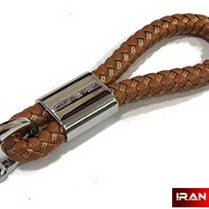 جا کلیدی جدید چرم بافته سوپر لوکس