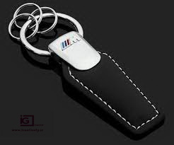 جاسوئیچی سوپرلوکس چرمی فلزی Mpower - BMW