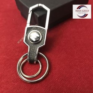 لاکچری چرم و استیل + ۲ حلقه و آویز سوزوکی