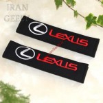 پد گلدوزی شده کمربند ایمنی با لوگو لکسوس