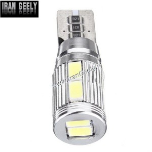 ۲عدد لامپ دارای ۱۰ اس ام دی جدید T10-10SMD-5630-CANBUS سفید