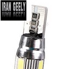 ۲عدد لامپ دارای ۱۰ اس ام دی جدید T10-10SMD-5630-CANBUS سفید
