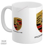 ماگ با لوگو پورشه