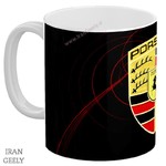 ماگ با لوگو پورشه