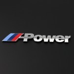 Large MPower Metal Badges