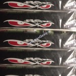 یک عدد برچسب بدنه خودرو یا شیشه جلو
