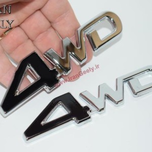 4WD emblem badge