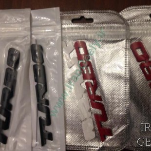 TURBO Small Metal Badges