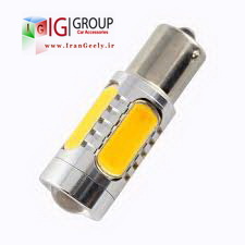 یک جفت لامپ کریستالی زرد 9 SMD