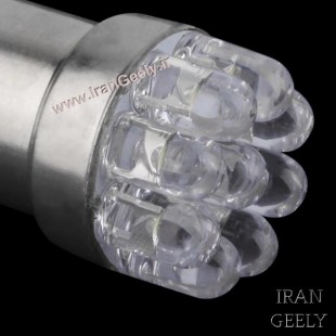 یک جفت لامپ کریستالی سفید 17 SMD