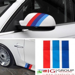 برچسب 3 رنگ BMW
