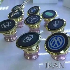 یک عدد برچسب گرد با لوگو برای نگهدارنده های  مغناطیسی و غیره