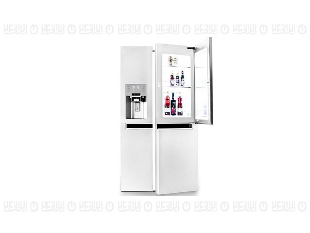 یخچال و فریزر ساید بای ساید 35 فوت دوو مدل ARSXi30-30W  سفید متالیک   کد 42359