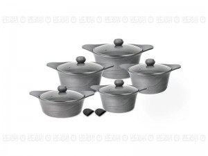 سرویس قابلمه 12 پارچه MGS طرح کره ای C