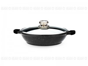 تابه دربدار دو دسته سایز 28 زرساب، مدل گریپRP-228TG