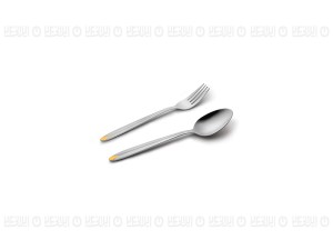 سرویس قاشق و چنگال 12 پارچه ناب استیل مدل پالرمو