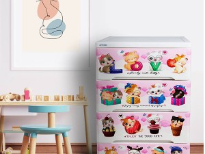 فایل عروسکی طرح دار XXL تسا پلاستیک 321