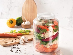 قوطی ترشیجات XXL  آریسام پلاستیک کد 108