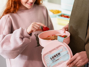 لانچ باکس گرد دلوین آنکسیا پلاستیک 105