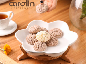 شیرینی خوری سرامیکی لاله کارولین