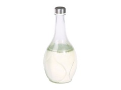 بطری دوغ خوری درب استیل لیمون پلاستیک