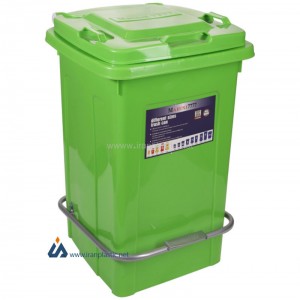 سطل زباله 60 لیتری پدال دار ماهینی