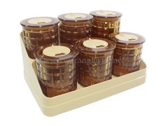 جای ادویه شطرنجی پایه دار بیتا پلاستیک