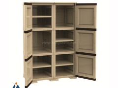 کمد سه طبقه دو درب وندیک پلاستیک