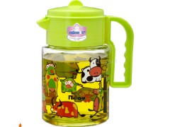 پارچ گرد گلدار نیلوفر سایز 1