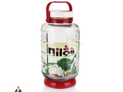 بانکه ترشی نیلوفر مدل نگین دار
