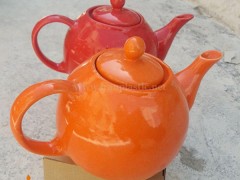 قوری چینی رنگی