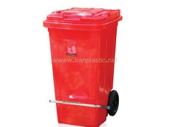 سطل زباله 100 لیتری چرخ دار و پدال دار ماهینی پلاستیک کد 809.jpg