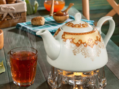 قوری چینی کف تخت طرح روسی