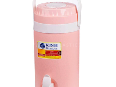 کلمن آب 3 لیتری لیوان دار و شیر دار کیش ترموس