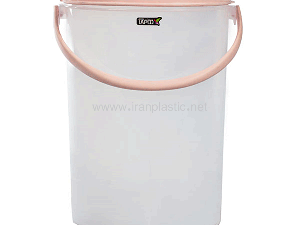 سطل 25 لیتری شفاف تابا پلاستیک تاپکو