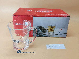 لیوان دسته دار شیشه ای بلینکمکس b29-1