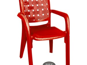 صندلی دسته دار حصیری ناصر پلاستیک کد 885